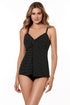 MiracleSuit Pin Point Love Knot Tankini Top